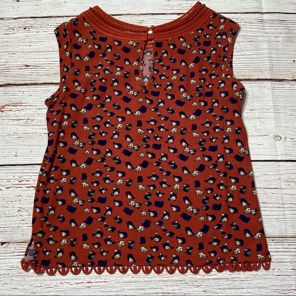 Anthropologie Meadow Rue Sanna Bird Print Top Sz S - Picture 13 of 16
